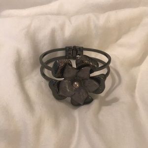 Purple metallic bracelet